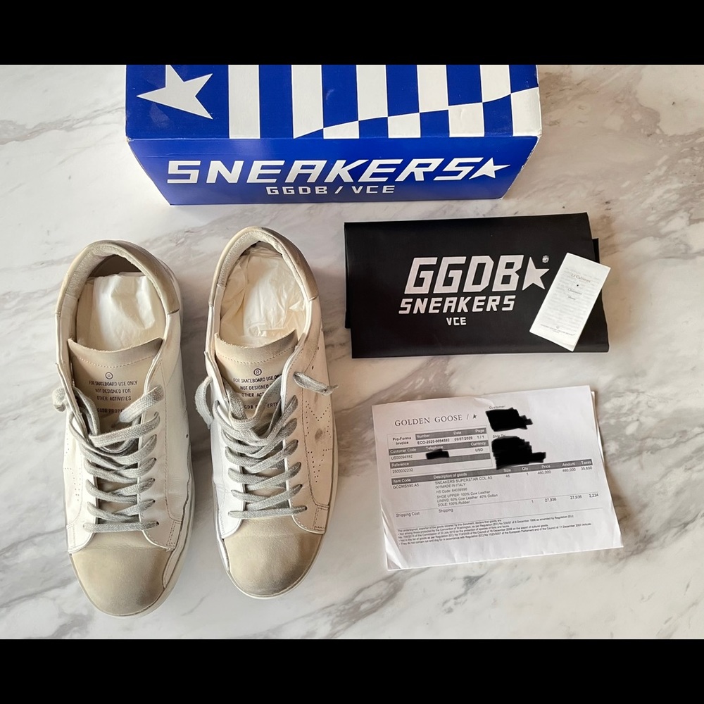 GOLDEN GOOSE SUPER-STAR SNEAKERS
